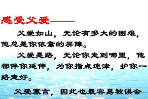 感恩之爱（一位老师的真诚关爱）