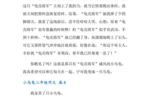 小乌龟的奇妙之旅（一个乌龟的冒险故事）
