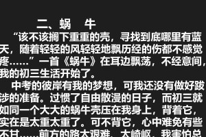 初三岁月——青春的成长（成长的脚步，细节的变化）