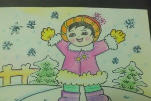我爱冬天的雪花（白雪飘落，静谧如梦）