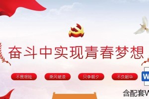 追逐梦想的路上（靠努力，走向成功）
