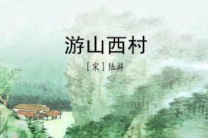 寻找失落的青春（游山西村的故事）