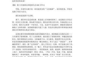 小学六年级的美好回忆（永远难忘的校园岁月）