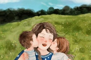 妈妈笑了，我也笑了（用心去感受，幸福就在身边）